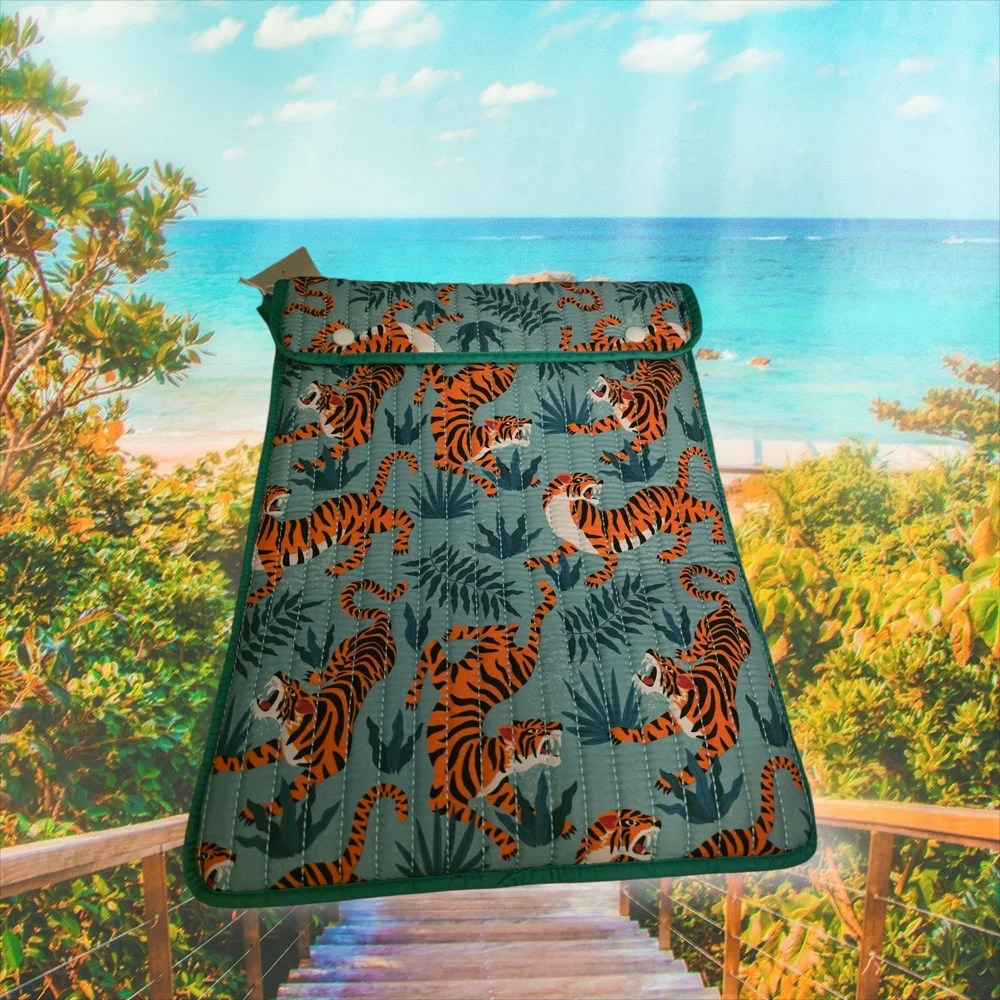 Tropical Tiger Print Bedding